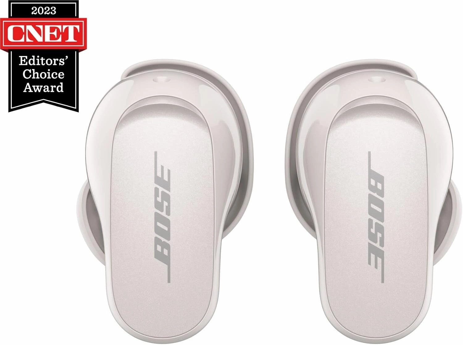Bose QuietComfort Earbuds II, Wireless, Bluetooth, World’s Best Noise Cancelling In-Ear Headphones with Personalized Noise Cancellation & Sound, Soapstone (Renewed)