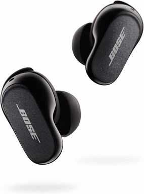 Bose QuietComfort Earbuds II, Wireless, Bluetooth, World’s Best Noise Cancelling In-Ear Headphones with Personalized Noise Cancellation & Sound, Triple Black (Renewed)
