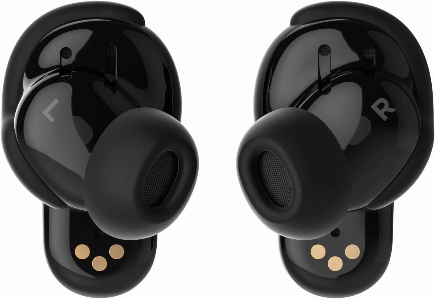Bose QuietComfort Earbuds II, Wireless, Bluetooth, World’s Best Noise Cancelling In-Ear Headphones with Personalized Noise Cancellation & Sound, Triple Black (Renewed)