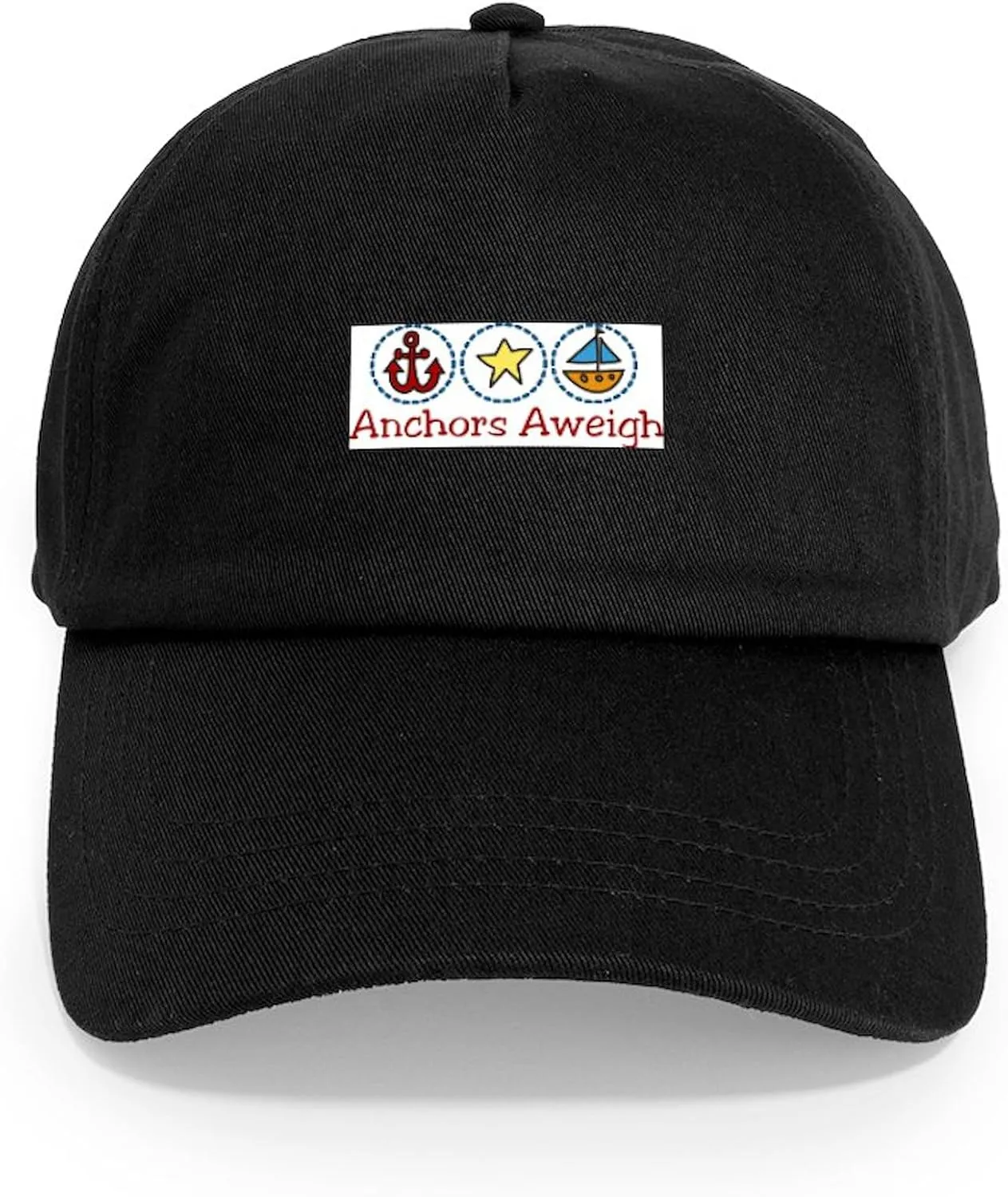 CafePress Anchors Aweigh Cap Adjustable Baseball Cap