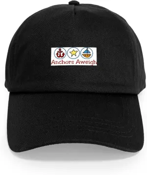 CafePress Anchors Aweigh Cap Adjustable Baseball Cap