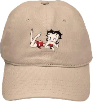 CafePress Betty Boop Red Sequins Adjustable Baseball Cap