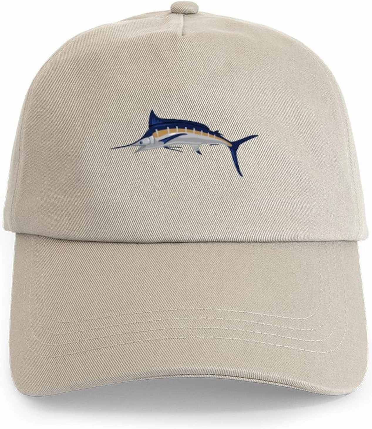 CafePress Blue Marlin Deep Sea Fish Adjustable Baseball Cap