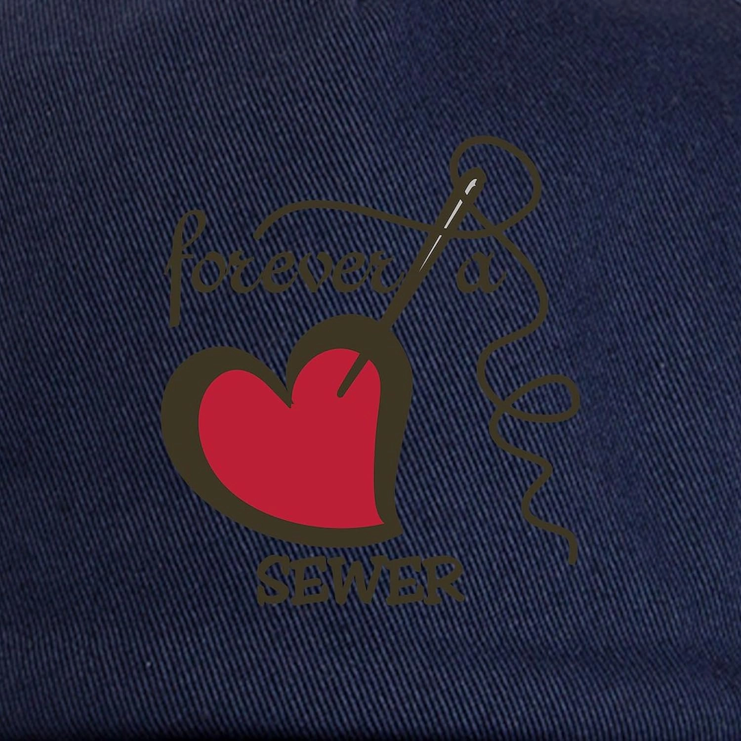 CafePress Forever A Sewer Adjustable Baseball Cap