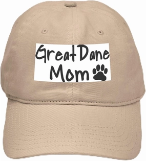 CafePress Great Dane MOM Cap Adjustable Baseball Cap