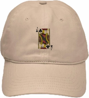 CafePress Jack of Clubs Cap Adjustable Baseball Cap