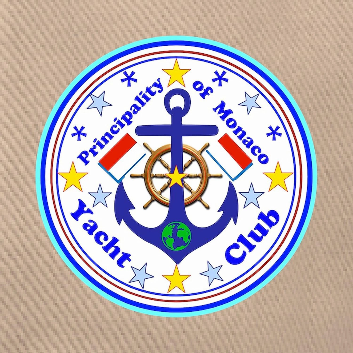 CafePress Monaco Yacht Club Adjustable Baseball Cap