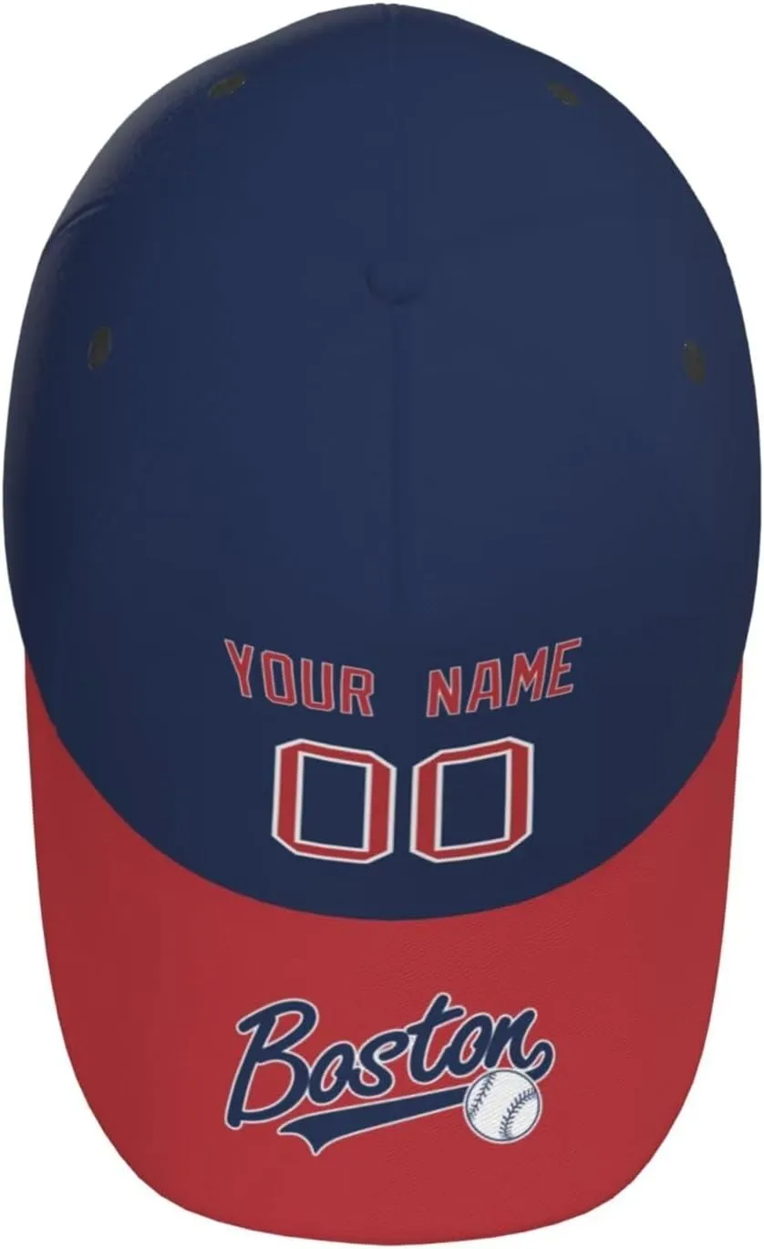 Cap Adjustable Hat Custom Name Number for Men Women Youth Gifts