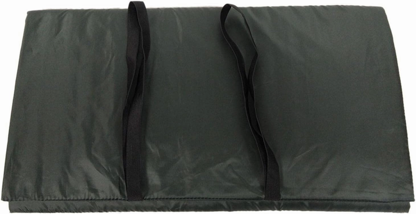Carp Fishing Unhooking Mat Foldable Padded Landing 100cm X 60cm Weigh Mat Dark Green
