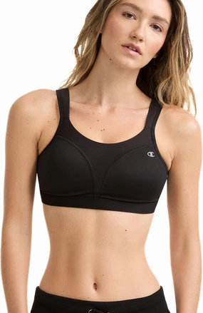 Champion Women's Sports Bra, Spot Comfort, Maximum Support, High-Impact Sports Bra for Women