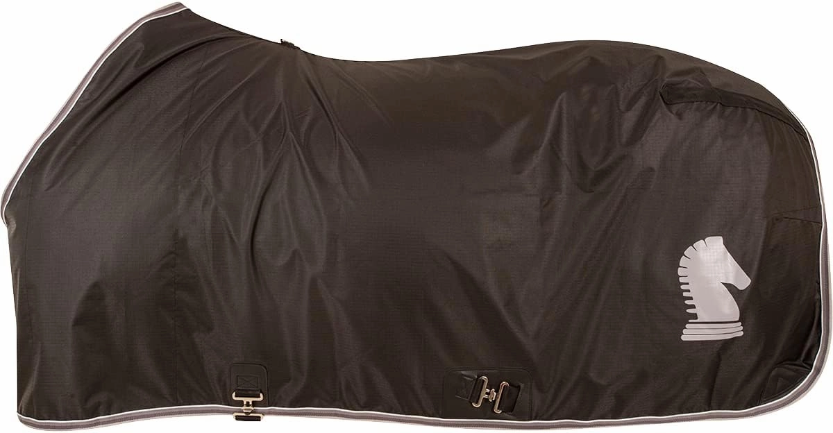 Classic Equine Classic Stable Sheet with Closed Front, Black, Small
