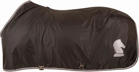 Classic Equine Classic Stable Sheet with Closed Front, Black, Small