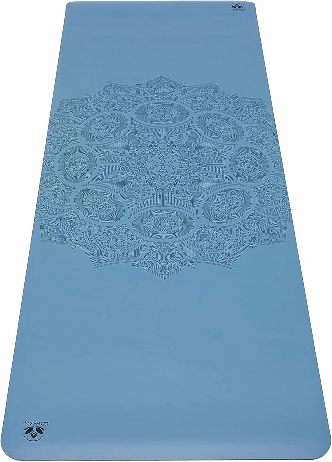Clever Yoga Liquid Balance Thick Yoga Mat - Pro Exercise Yoga Mat with Non-Slip Surface for Home Gym, Earth-Friendly & Recyclable Pilates and Workout Pad Women & Men, 4.5 mm