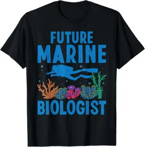 Cool Future Marine Biologist For Men Women Marine Biology T-Shirt
