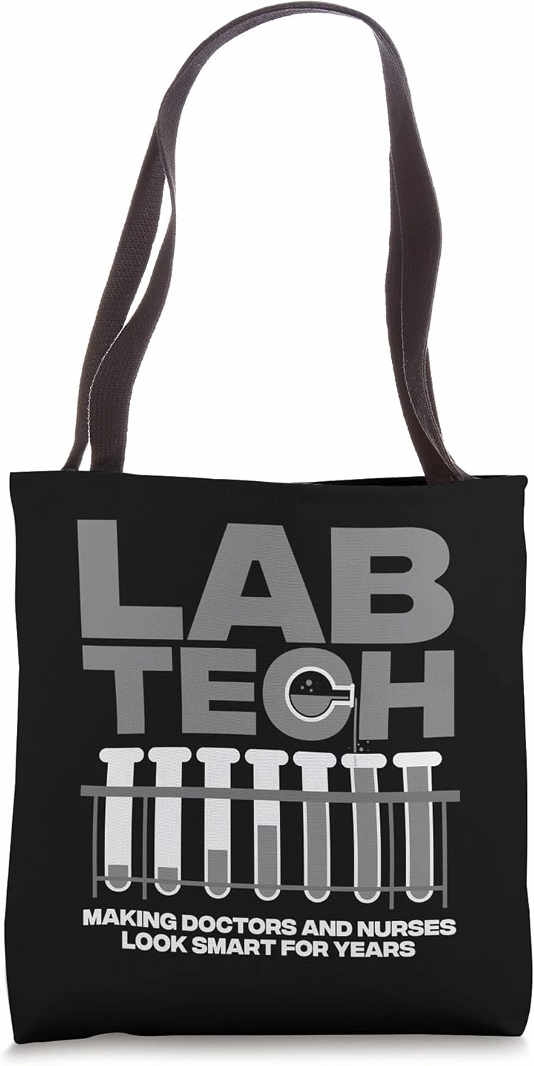 Cool Lab Tech Men Women Lab Week Medical Laboratory Science Tote Bag