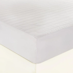 Cottonpure Sustainable 200 Thread Count Breathable 100% Cotton Mattress Pad, Queen