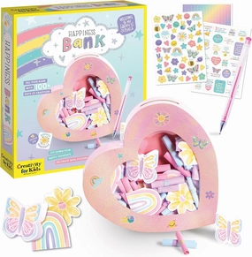 Creativity for Kids Happiness Bank - Craft Kits for Girls and Boys, Kids Toys - Mindfulness Craft for Kids Ages 7-10 