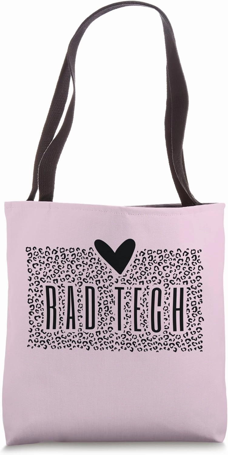 Cute Rad Tech Leopards Gifts Radiology Technician X-Ray Tech Tote Bag