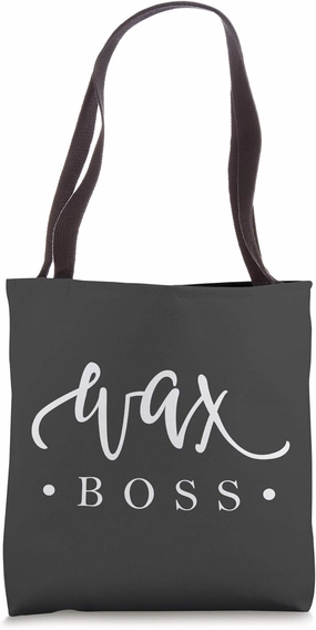 Cute Wax Boss Waxing Merch for Estheticians Cosmetologists Tote Bag