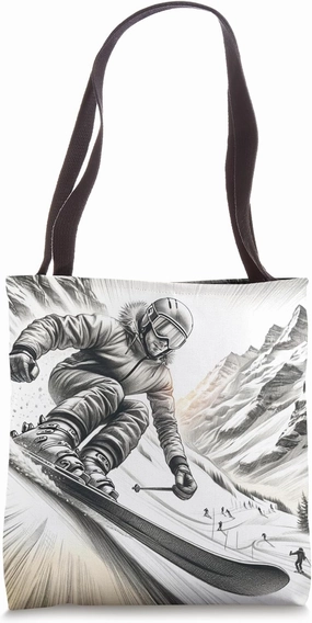Descent thrill Tote Bag