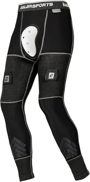 EALER Compression Hockey Pants Cut-Resistant, with Core Protective Bio-Flex Cup - Hockey Jock for Men & Boys
