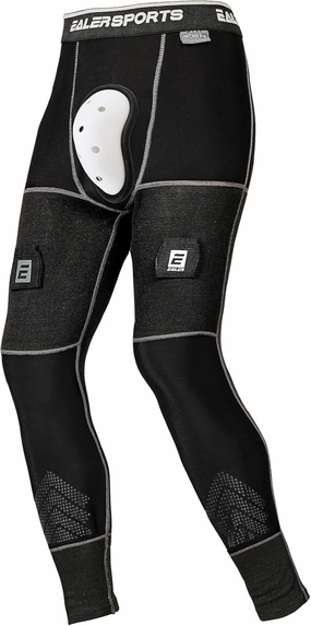 EALER Compression Hockey Pants Cut-Resistant, with Core Protective Bio-Flex Cup - Hockey Jock for Men & Boys