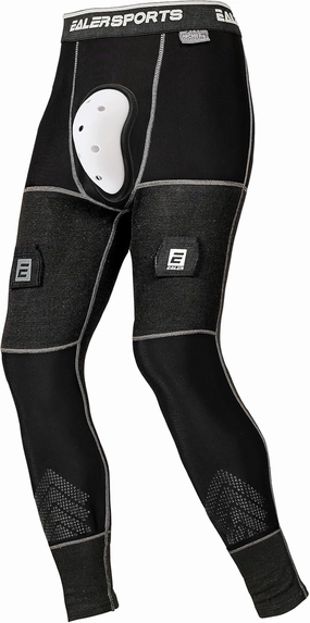 EALER Compression Hockey Pants Cut-Resistant, with Core Protective Bio-Flex Cup - Hockey Jock for Men & Boys