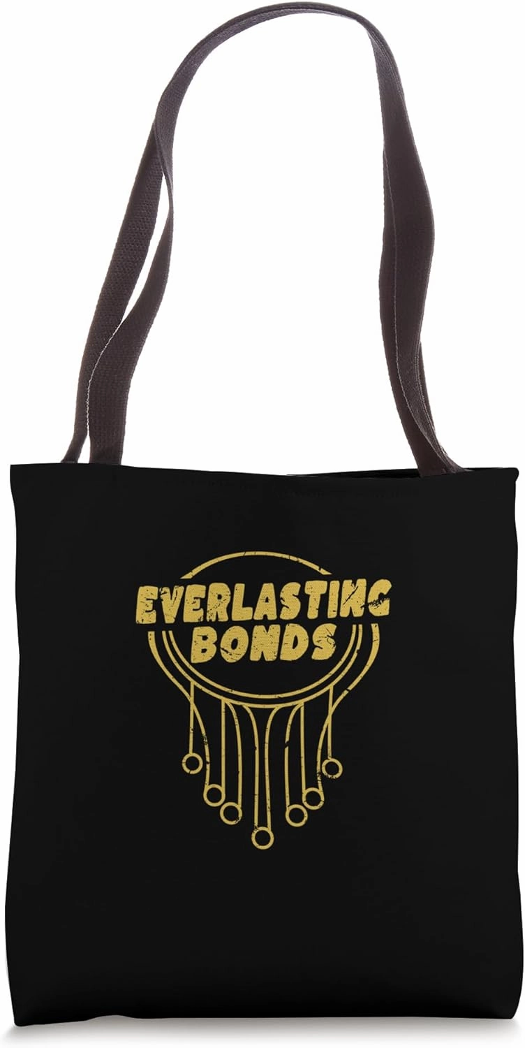 Everlasting Bonds | Permanent Jewelry Designer Accessories Tote Bag
