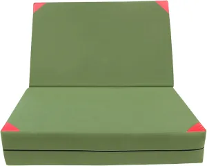 Exercise Mat Canvas Folding Gymnastics Tumbling Mat, Used for Kindergarten Vaulting, Cool Running, Martial Arts Training Mat 150x100cm (Size : 150x200x50cm)
