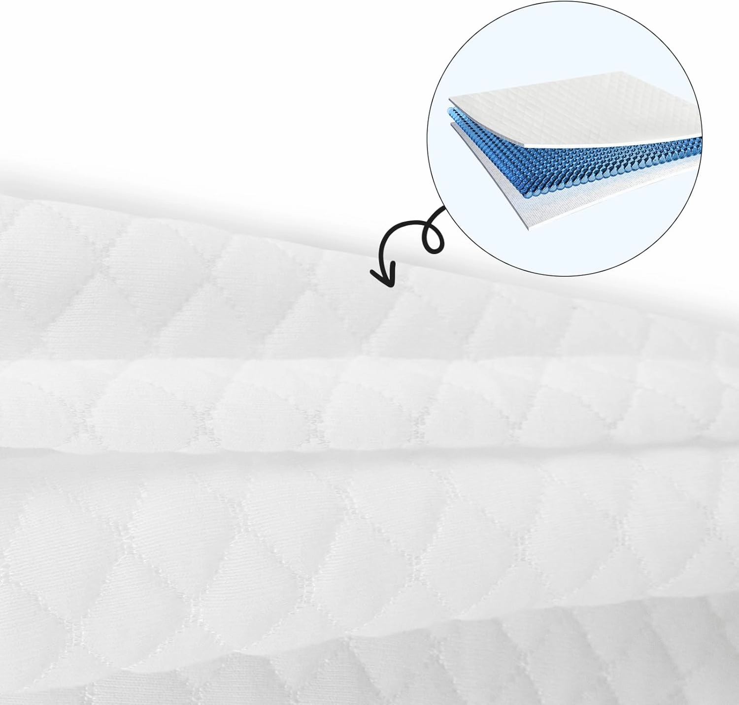 Extra Firm Pillow Standard Size 26 x 18 inch, Bed Pillow with Adjustable Insert and 1 Cooling Pillowcase, Not Only Provides Stronger Support But Aslo Comfortable