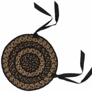 Farmhouse Jute Chair Pad 15"