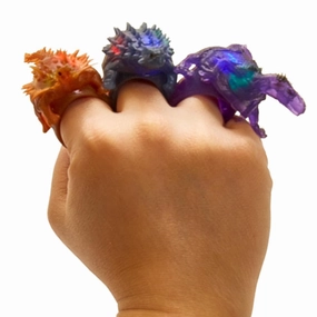 Flashing Dino Rings