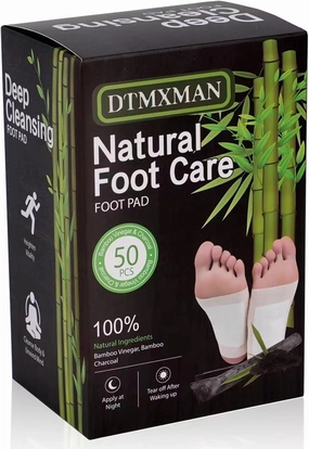Foot Pads, Natural Cleansing, Promoting Sleeping, Suitable for Daily Relaxation Foot Paches | 50 Pads and 50 Adhesive Sheets