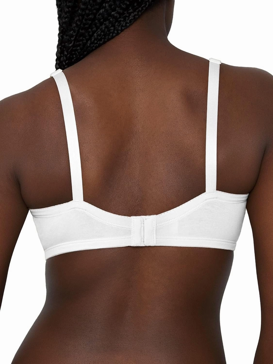 Fruit of the Loom Women's Smooth Cotton T-Shirt Bra Pack - Ultra-Soft, Flexible, and Invisible Under Tees