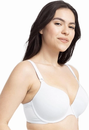 Fruit of the Loom Women's Smooth Cotton T-Shirt Bra Pack - Ultra-Soft, Flexible, and Invisible Under Tees