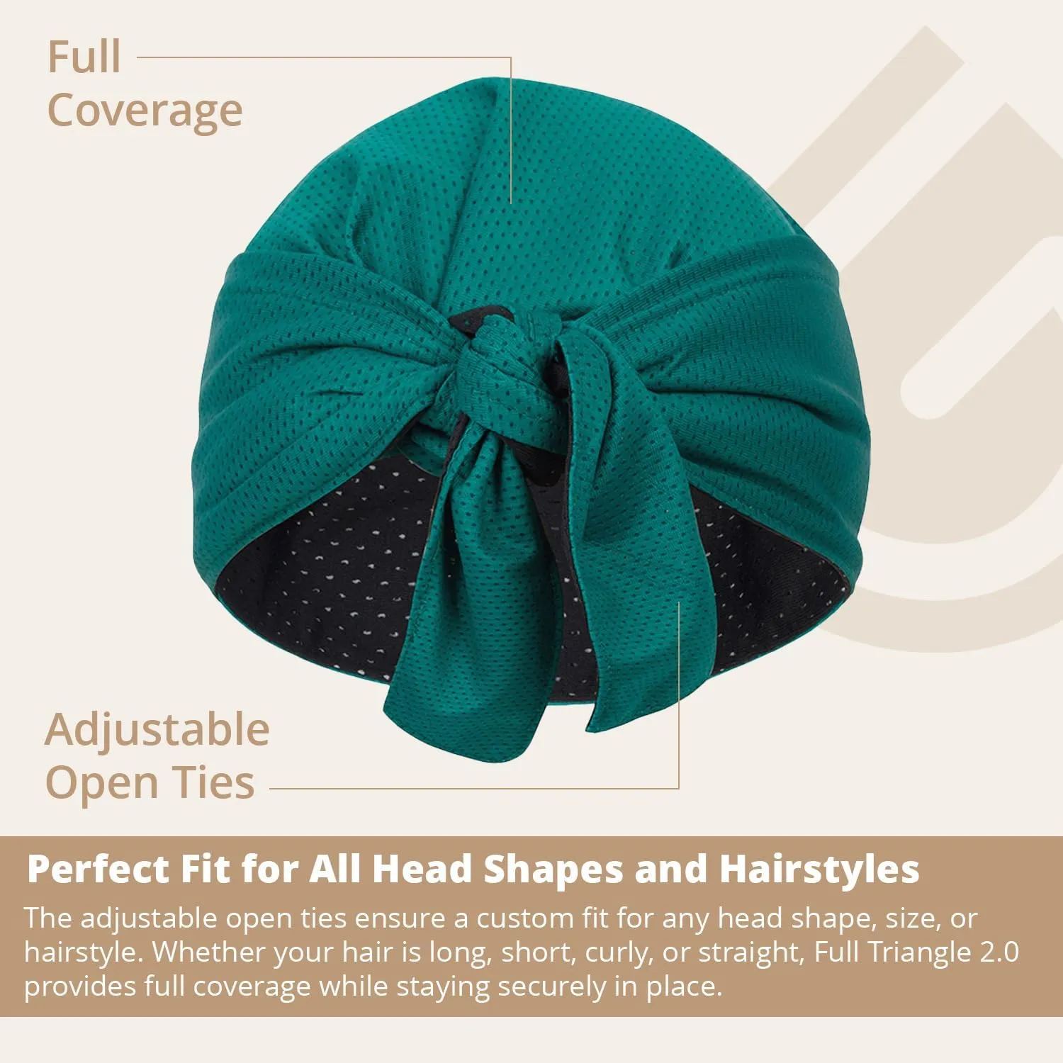 Full Triangle 2.0, Tri-Layer EvapoCOOL Ventilation Technology, Adjustable Tie Full Coverage Bandana