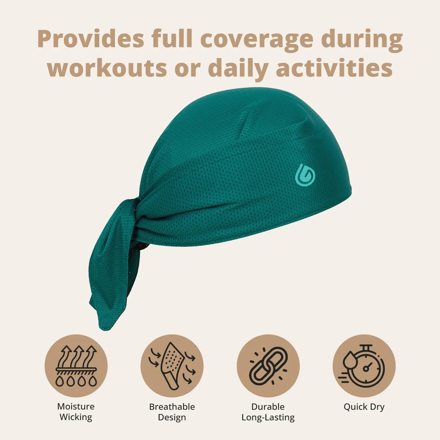 Full Triangle 2.0, Tri-Layer EvapoCOOL Ventilation Technology, Adjustable Tie Full Coverage Bandana