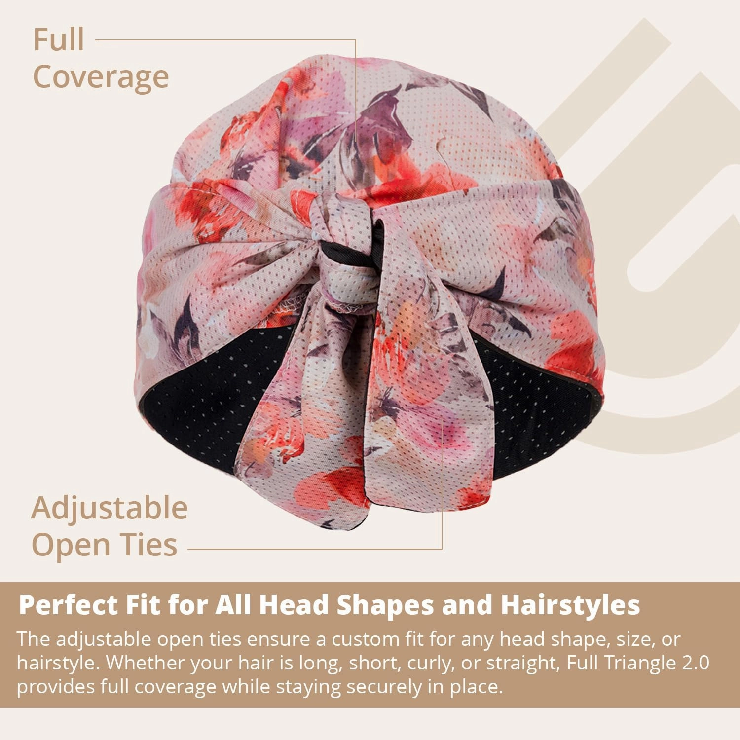 Full Triangle 2.0, Tri-Layer EvapoCOOL Ventilation Technology, Adjustable Tie Full Coverage Bandana