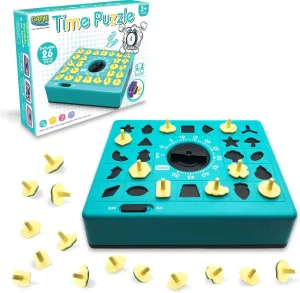 Gamie Time Game, Pop Up Board Game with Shape Matching Puzzles for Kids, Early Education Toys for Boys & Girls, Teaches Shape Recognition & Deductive Reasoning, Great Birthday for Kids