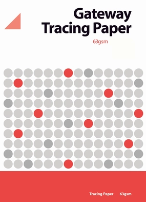 Gateway Natural Tracing Paper Pad A3 63gsm 50 Sheets