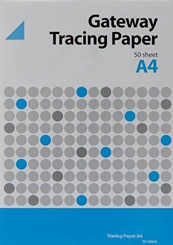 Gateway Natural Tracing Paper Pad A4 63gsm 50 Sheets