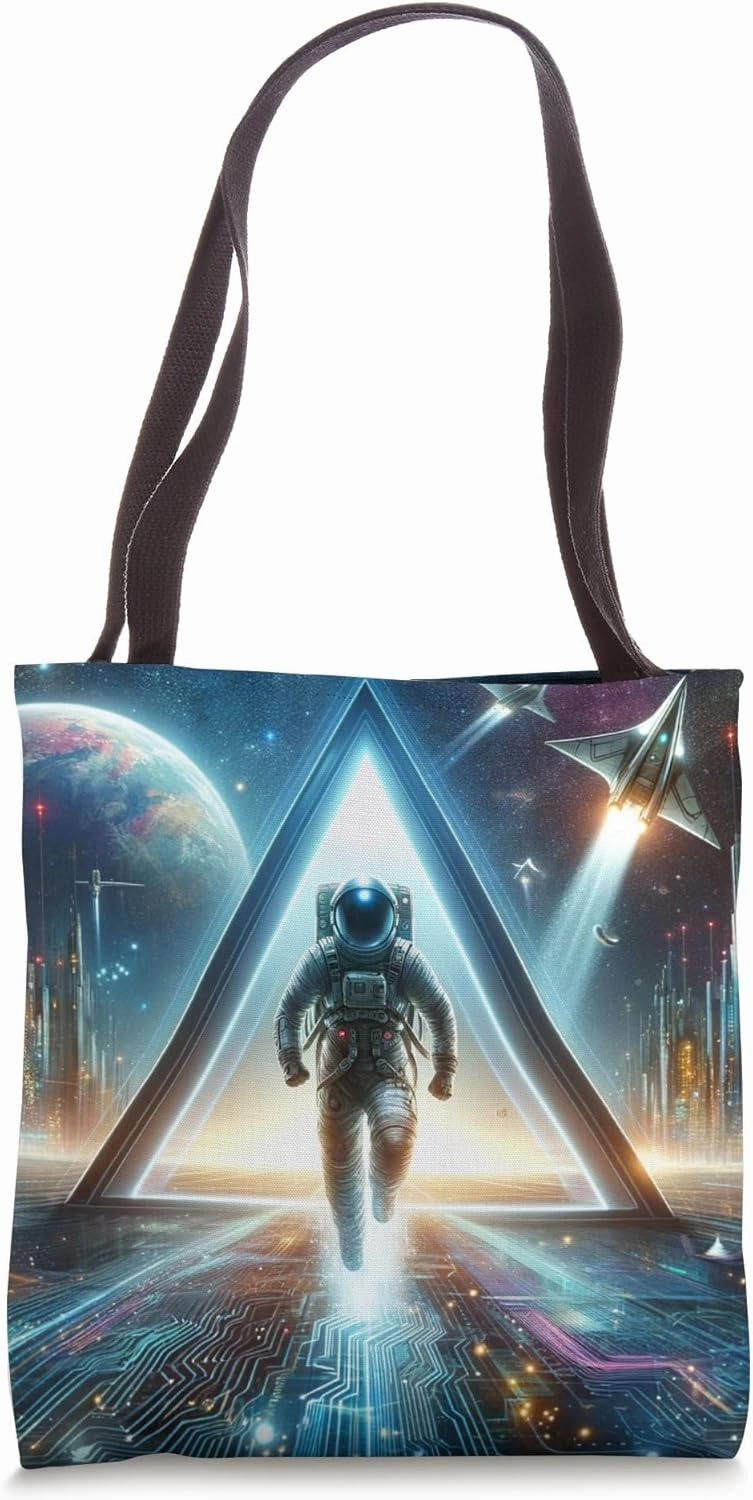 Gateway to a future dimension Tote Bag