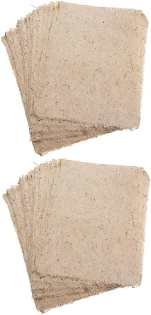 Generic 100 Sheets Handmade Paper of Craft Paper for Drawing Painting Calligraphy for DIY Projects and Decoration for Ink and Watercolor Use