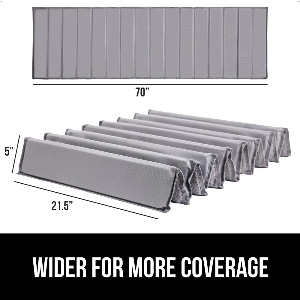 GORILLA GRIP Heavy Duty Couch Cushion Support Board to Fix Sagging Sofas, 21.5 x 70 Sofa, Thick Plywood Boards Add Strong Seat Supports, Stays in Place, Replacement Stuffing Under Couches, Gray