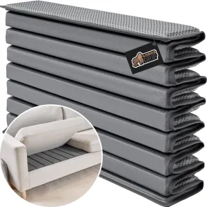 GORILLA GRIP Heavy Duty Couch Cushion Support Board to Fix Sagging Sofas, 21.5 x 78 Oversized Sofa, Thick Plywood Boards Add Strong Seat Supports, Stay in Place Replacement Stuffing Under Couches Gray