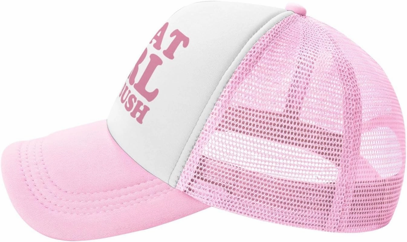 Great Girl Huge Bush Funny Hat Unisex Adult Trucker Caps Fishing Adjustable Cap Classic Sport Hats Black