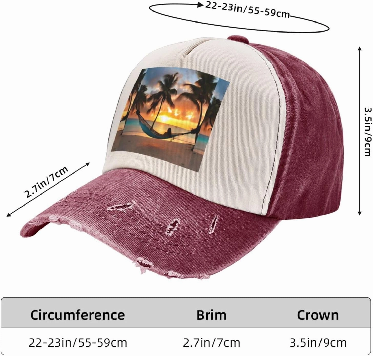 Greece Map Stylish Sports Hat in Denim,Adjustable, Breathable,for Daily Wear and Outdoor Activities