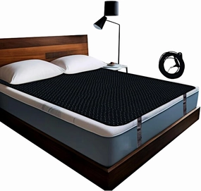 Grounding Mat for Sleep, Grounding Bed Mat for Improve Sleep, Grounding Pad Sleep Mat Earth Mat with 15 Ft Grounding Cord(54x78IN)