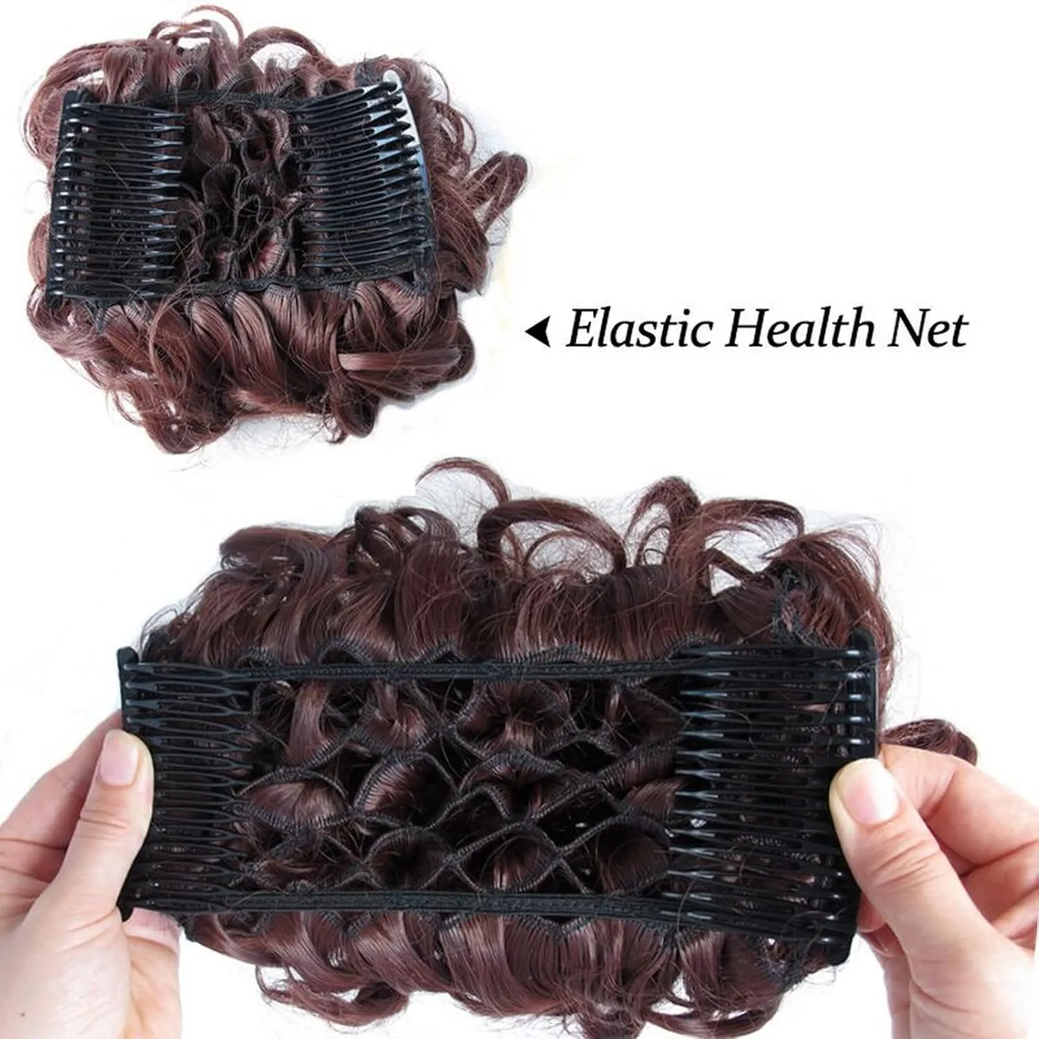 Hair Bun， Messy Bun Hair Piece Curly Hair Bun Extensions Updo Chignon Hairpiece(12#)
