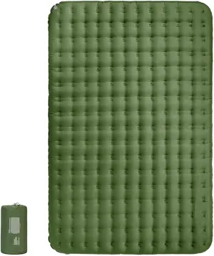 Inflatable Mat, Portable Camping Mat Air Mattress Braid, Folding Travel Sleep Bed Mat